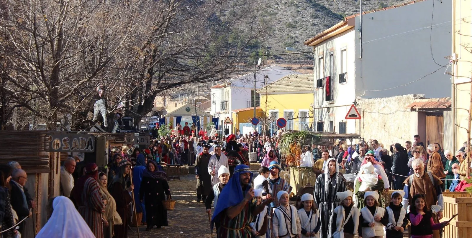 Fête de village à La Canalosa, Hondón de las Nieves